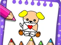 image Easy Coloring Valentine