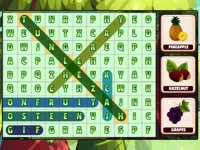 image Word Search Fruits