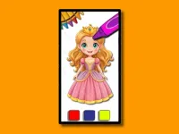 image BTS Princess Coloring Book