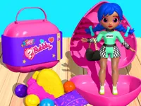 image Surprise Makeup Doll Unbox