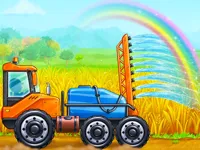 image Farm Land And Harvest
