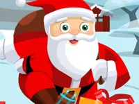 image Santa on skates