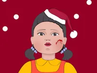 image Squid Game Christmas Coloring
